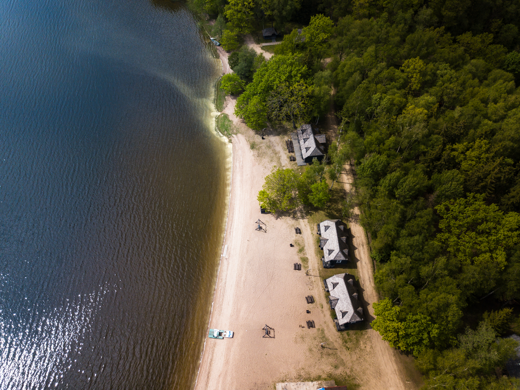 Lukstas Rest Park lake shore